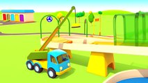 Helper cars #6. Car cartoons for children. Trucks for children repair the road. Vehicles for kids.-WI2BHgxs2Do