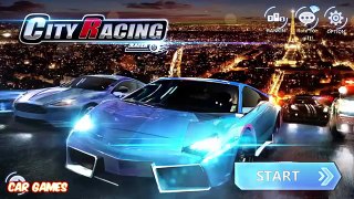 City Racing Car Game Gameplay Cartoon for Kids