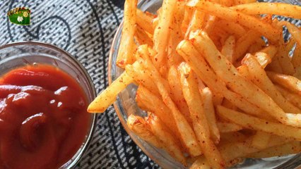 French Fries Recipe | How to Make Crispy French Fries| Samayal Manthiram