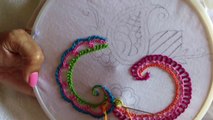 Hand embroidery designs. Basic stitches design for beginners. embroidery stitches tutorial.