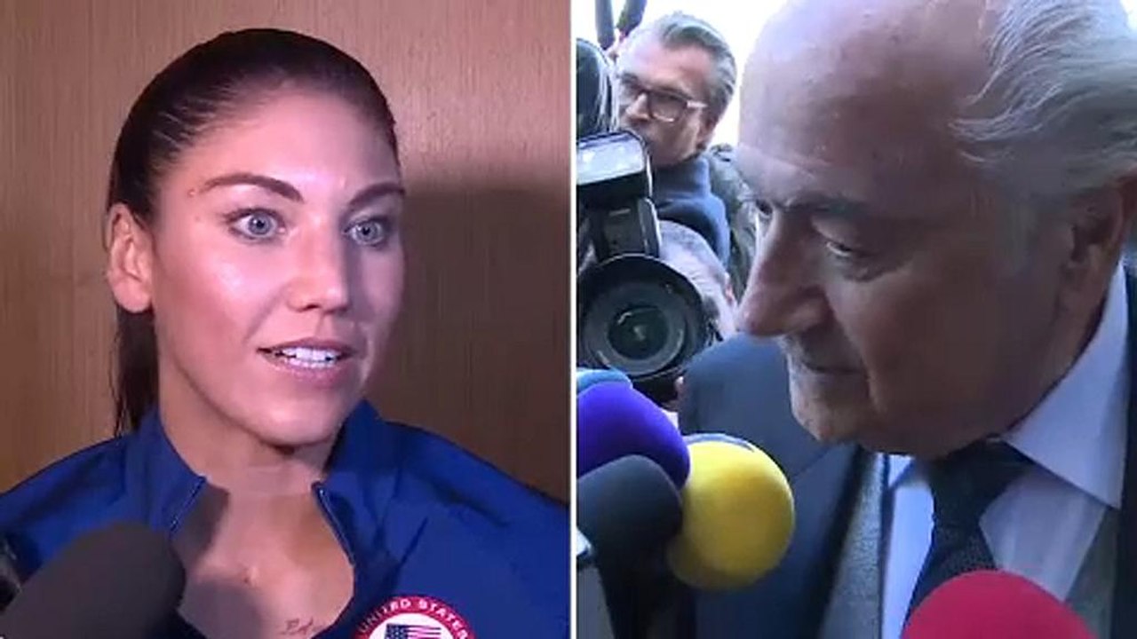 Handspiel? Sepp Blatter als Grapscher beschuldigt