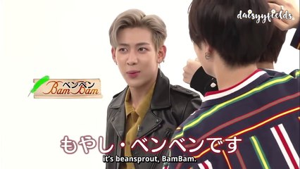 [ENG SUB] GOT7 Korean Class - JJ Project