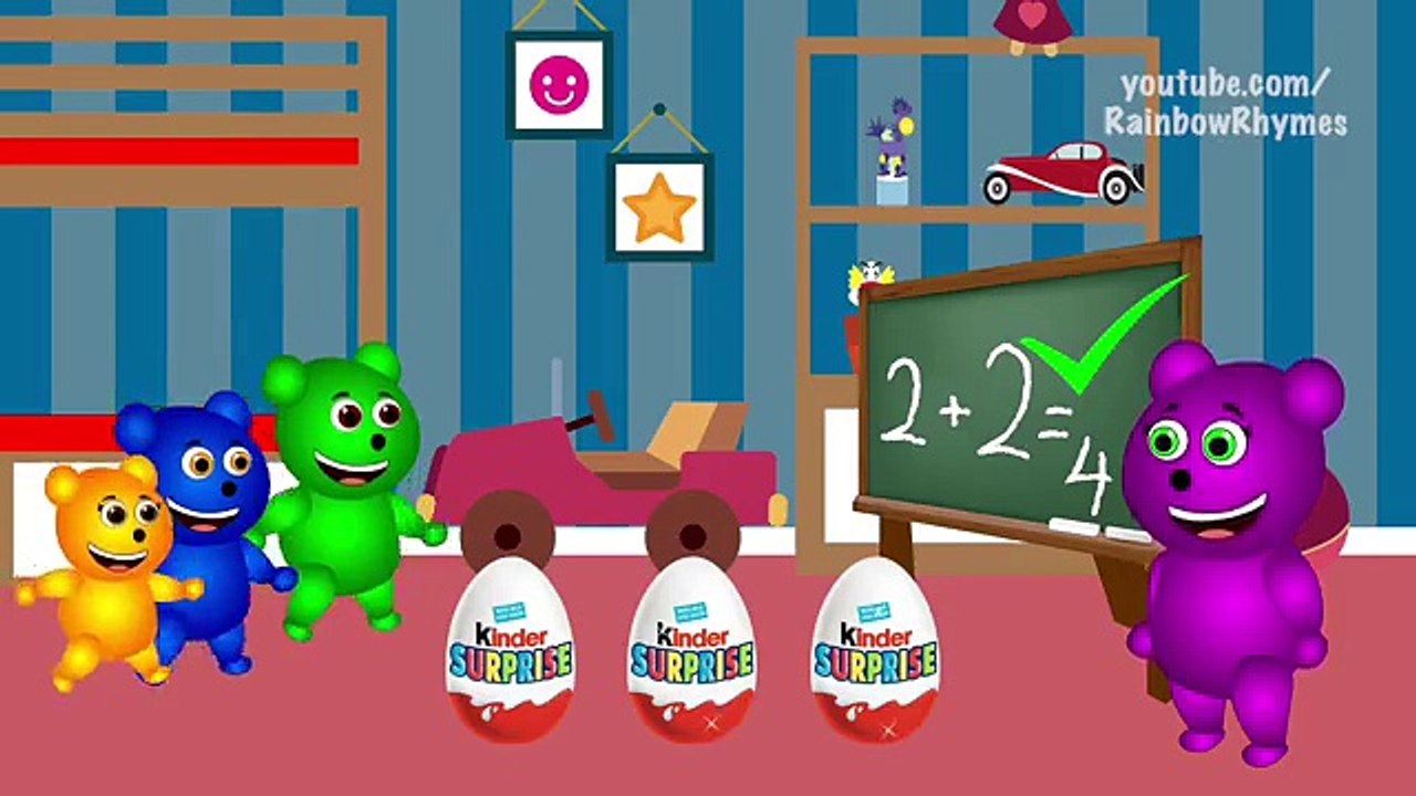 Mega Gummy Bear Hide And Seek Stuck In Vacuum Cleaner Funny Cartoon Finger Family Nursery Rhymes