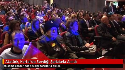 Atatürk, Kartal'da Sevdiği Şarkılarla Anıldı