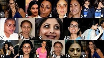 Bollywood Actors Shocking Picture Without Make-up