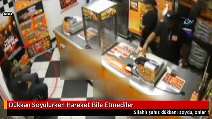 Dükkan Soyulurken Hareket Bile Etmediler