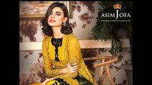 asim jofa embroidered chiffon collection 2017