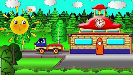 Truck Transformer - Helpy BIG CRANE - Cartoon Magic for Kids!-7a_egbY1Ws0