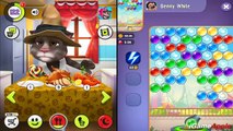 My Talking Tom VS Talking Tom Bubble Shooter: Angela iPad Gameplay for Children HD