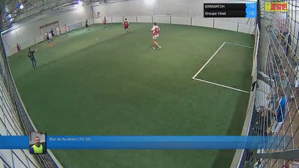 But de Aurélien  (13-12) - ENSMATCH Vs Groupe Vinet - 09/11/17 19:00 - LIGUE 4 - Poitiers Game Parc