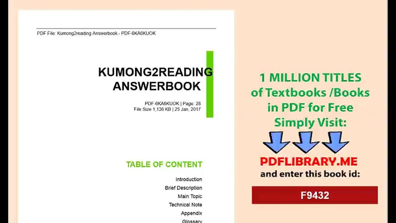 Kumong2reading Answerbook