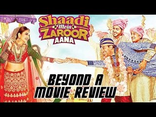 Beyond A Movie Review - Shaadi Mein Zaroor Aana | Rajkummar Rao