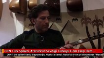 CNN Türk Spikeri, Atatürk'ün Sevdiği Türküyü Hem Çalıp Hem Söyledi