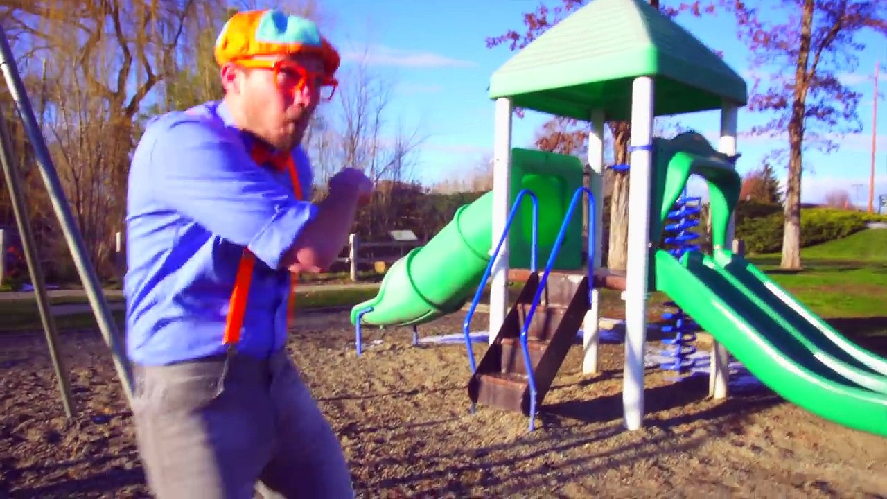 Educational Videos for Preschoolers with Blippi | Outdoor Park