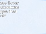 Weißes Pferd rennt auf Wiese Case Cover  Folio aus Kunstleder für das Apple iPad Pro 97