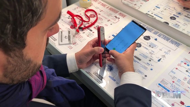 ORLM-275 : 8P- iPhone X, Top et Flop de Face ID et du capteur d'Iris du Galaxy Note 8