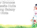 Offizielle NFL Einfarbig Denver Broncos Logo Ruckseite Hülle für Samsung Galaxy Note8