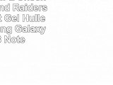 Offizielle NFL Unschärfe Oakland Raiders Logo Soft Gel Hülle für Samsung Galaxy Note8