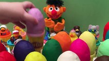 Sesame Street Toys Learn ABC Alphabet Play Doh Eggs Surprises Alphabet ABC Song