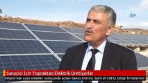 Sanayici İçin Topraktan Elektrik Üretiyorlar