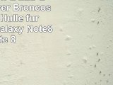 Offizielle NFL LED 201718 Denver Broncos Soft Gel Hülle für Samsung Galaxy Note8  Note 8
