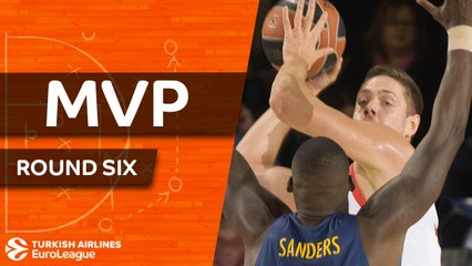 Turkish Airlines EuroLeague Regular Season Round 6 MVP: Vladimir Stimac, Anadolu Efes Istanbul