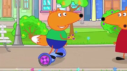 Fox Family RATS LAIR Treasure Island Sewerage Episodes! Cartoon for Kids Finger Family