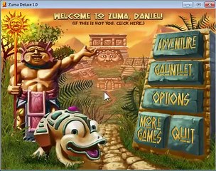 Zuma Deluxe Playthrough - Part 2 : Temple 2 (Quetzal Quatl)