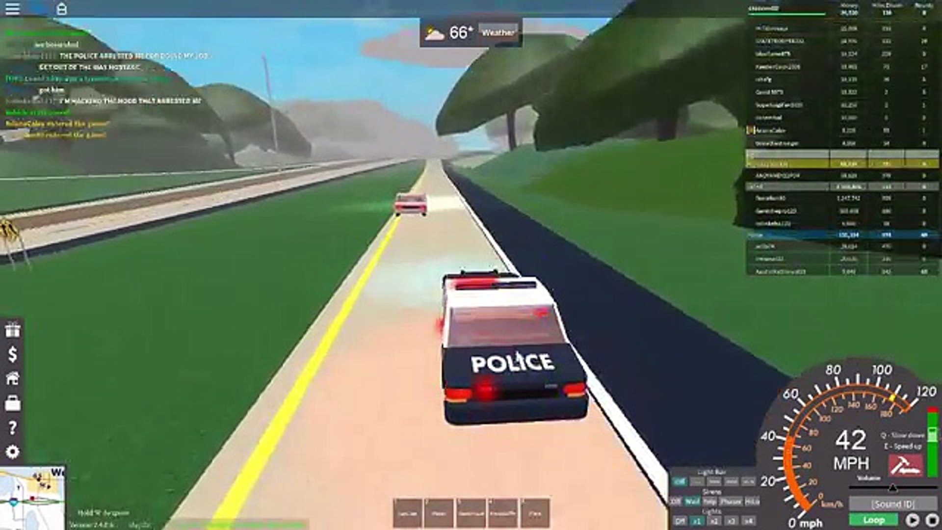 Roblox Vehicle Simulator Police Chase