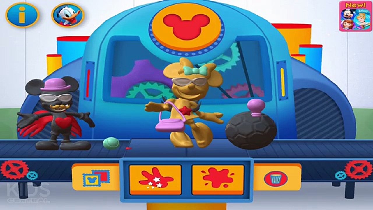 Mickey Mouse Clubhouse - Full Episodes of Clay MakeSquish Game (Kids