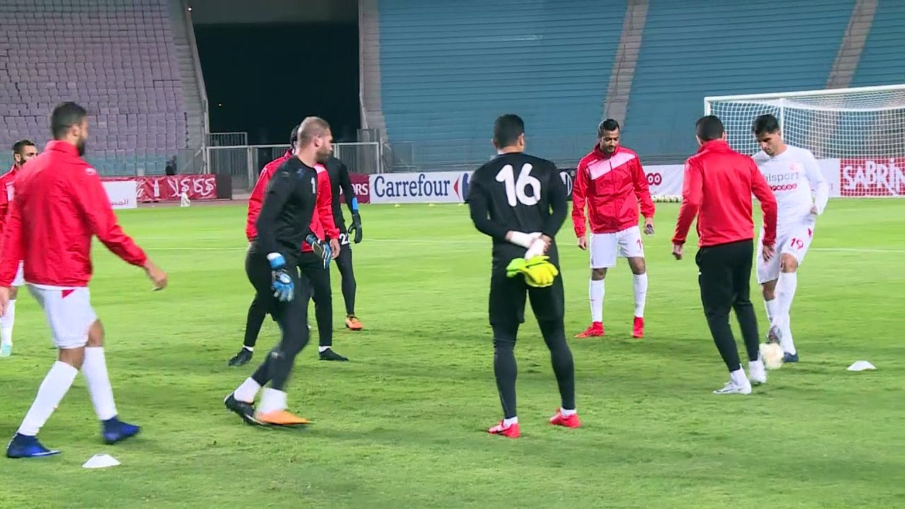 المنتخب التونسي لكرة القدم يستعد لمواجهة المنتخ...