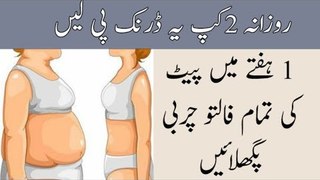 Amazing Drink - Lose Belly Fat Fast Naturally In 1 Week - Weight Loss Drink
