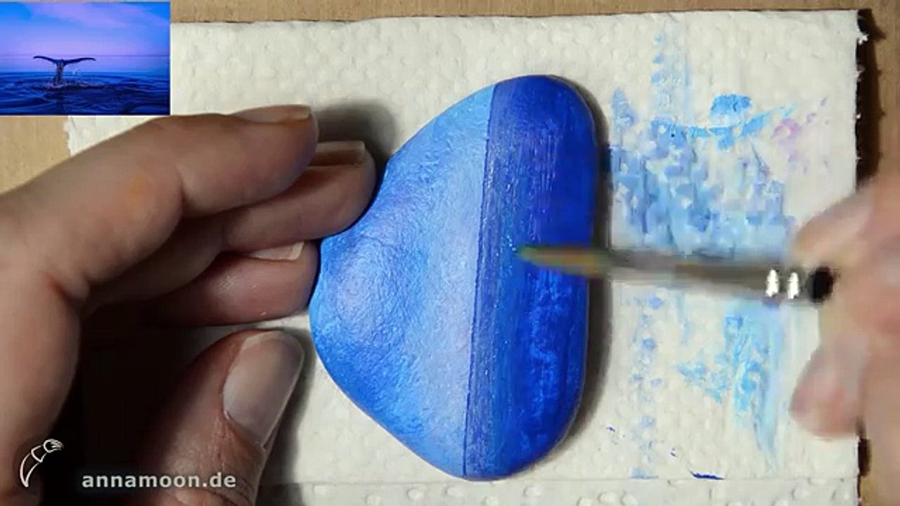 Steine bemalen How To Paint A Seascape Rockpainting REAL TIME