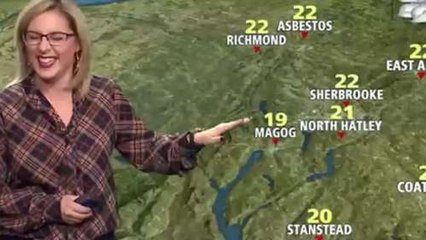 Contagious Laughter As Weatherwoman Cracks Up During Forecast