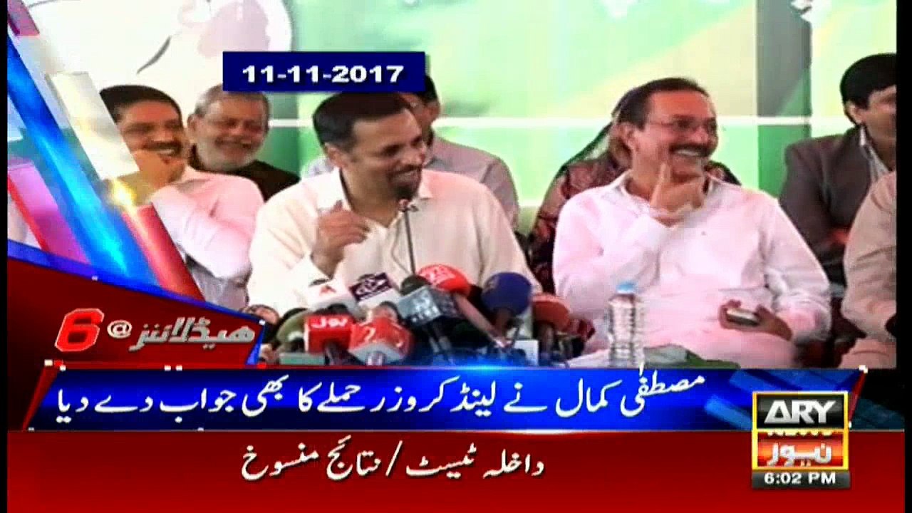 Headlines 1800 11th November 2017