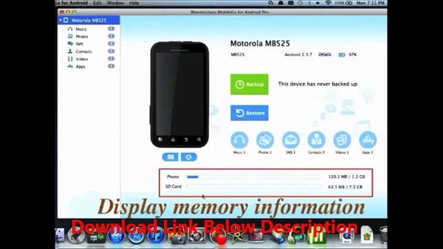 Wondershare MobileGo for Android Pro 1.2.0 + Full Version [Mac OS X]