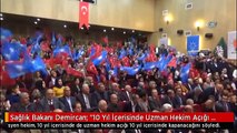 Sağlık Bakanı Demircan: 