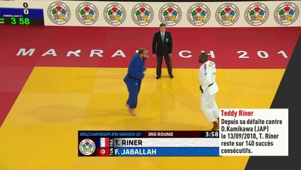 Judo - ChM (H) : Riner file en quart
