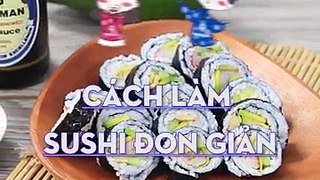 Hướng dẫn Cách làm sushi đơn giản với #Feedy _ Feedy VN