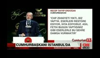 Erdoğan: Şehirlerimiz zevksiz binaların istilasına uğradı