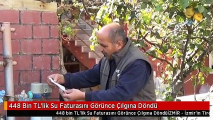 448 Bin TL'lik Su Faturasını Görünce Çılgına Döndü