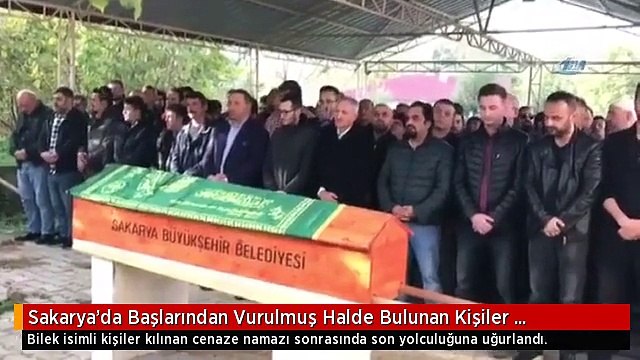 Sakarya'da Başlarından Vurulmuş Halde Bulunan Kişiler Toprağa Verildi