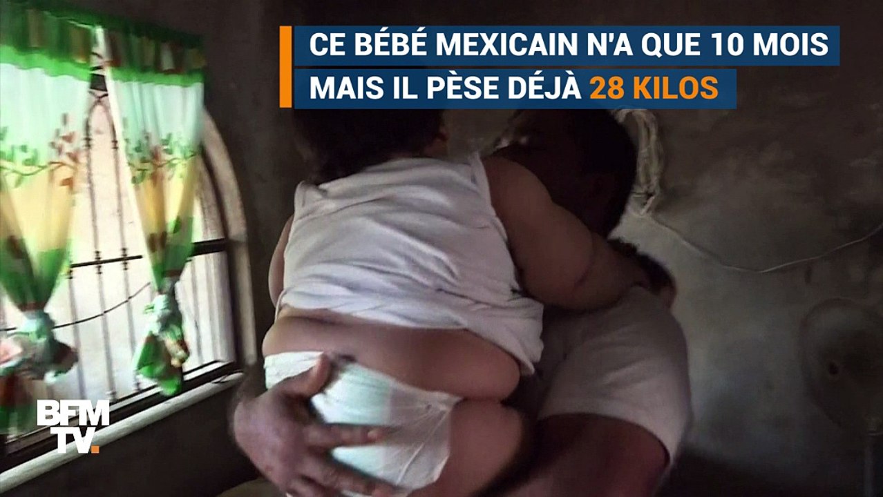 Ce bébé mexicain de 10 mois pèse déjà 28 kg