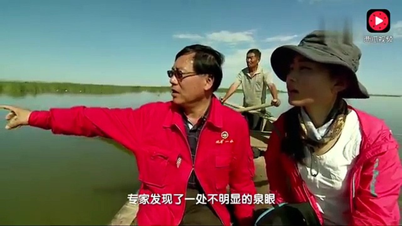 新疆沙漠中突然冒出三千個泉眼，形成萬畝湖面到處是大魚！