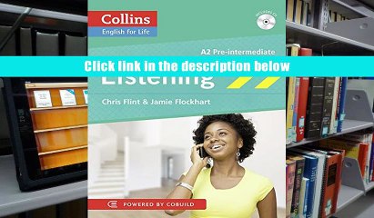 Popular Book  Listening: A2 Pre-intermediate (Collins English for Life) Chris Flint  For Kindle