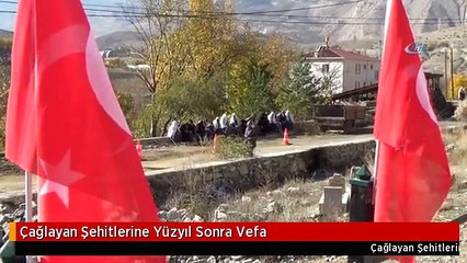 Çağlayan Şehitlerine Yüzyıl Sonra Vefa