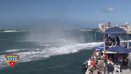 2017 Super Boat Key West Boat Crash
