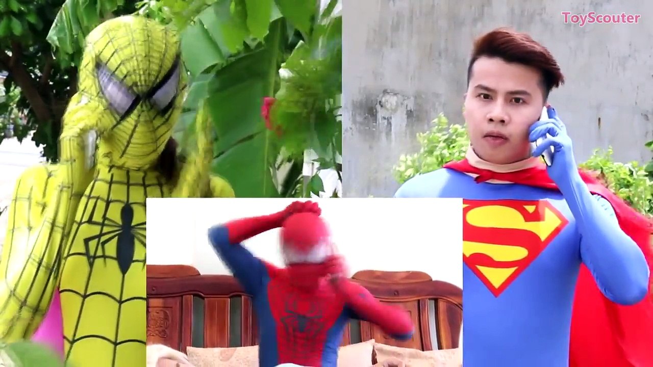 Is Frozen Elsa Alive? w/ Spiderman, Superman, Spidergirl & Maleficent in Real Life