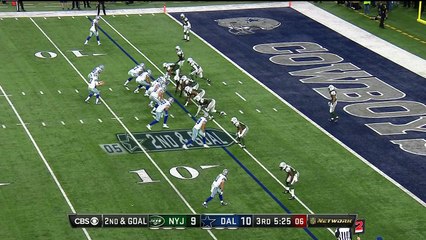 2015 - Jets Calvin Pryor intercepts Cowboys Kellen Moore