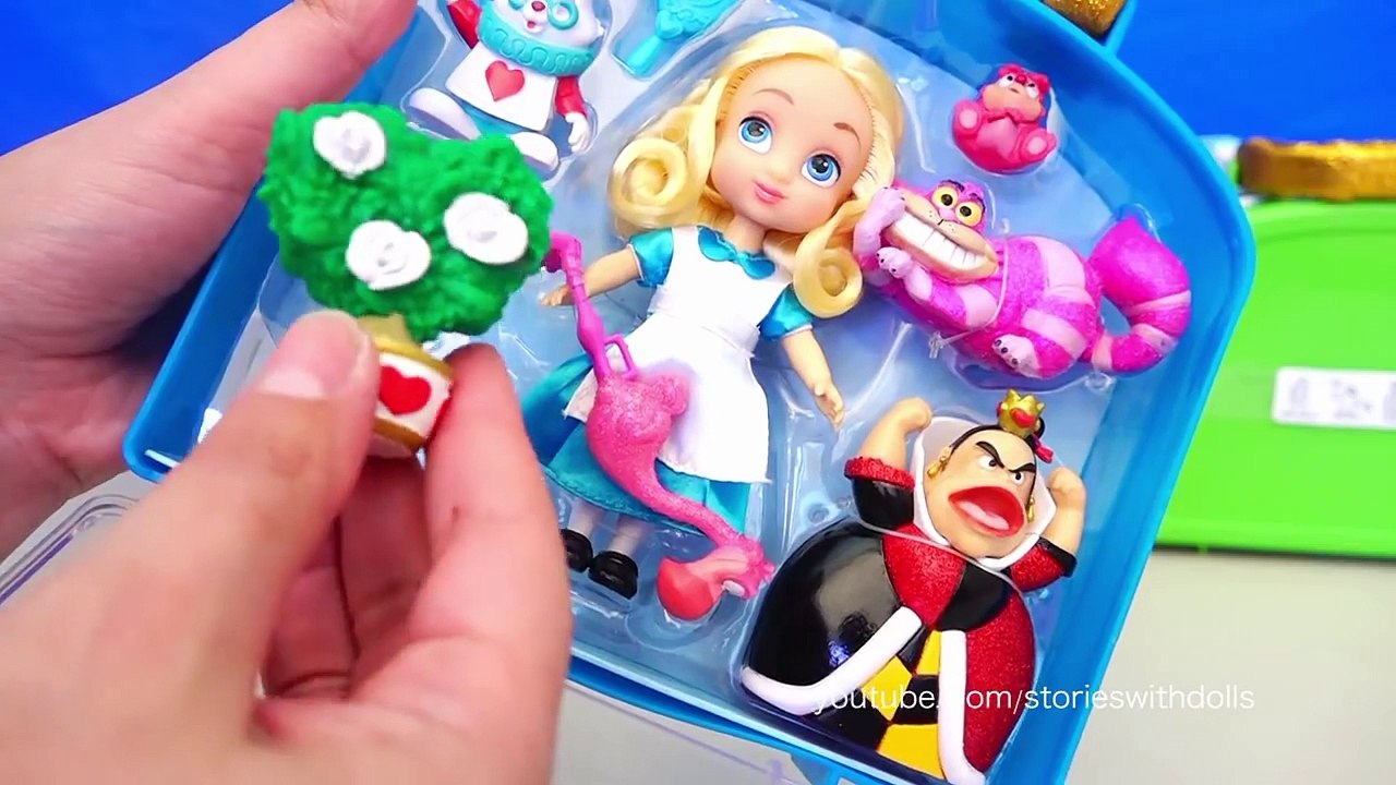 Toddlers Frozen Elsa Anna Cinderella Belle & Other Disney Princesses Toys & Dolls Unboxing & Review